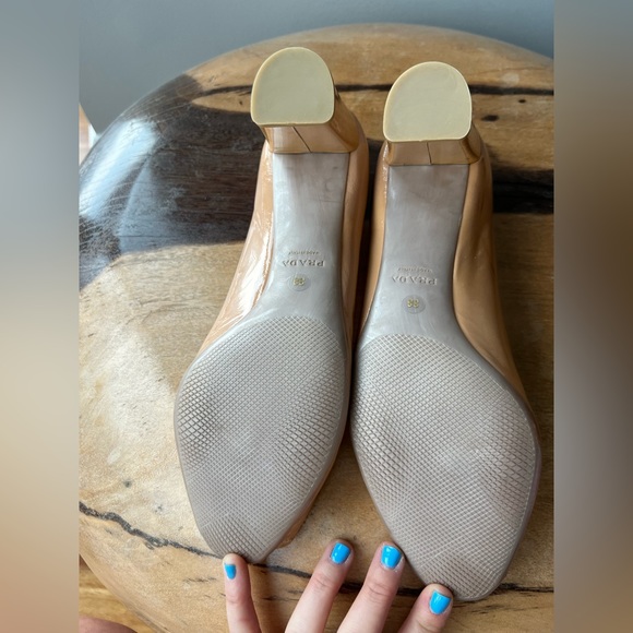 Vintage Prada Peep-toe Heels - Picture 3 of 6